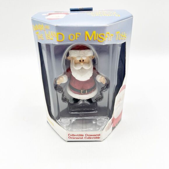 Rudolph and the Island of Misfit Toys Santa Claus Ornament 2000 Enesco Christmas - Picture 1 of 8